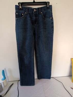 Levi's 505 Regular Jeans Size 27x29 Blue Denim